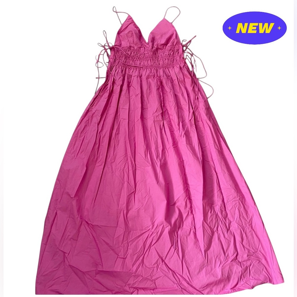 Mango Pink Maxi Dress